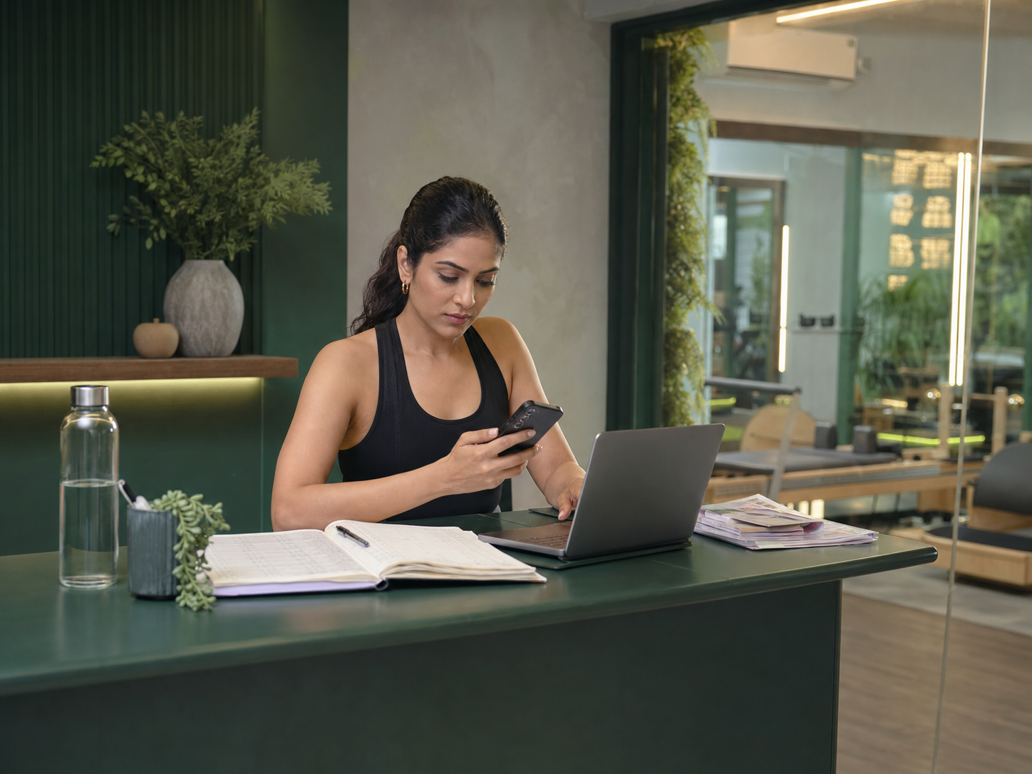 An Indian studio founder managing disconnected tools and registers